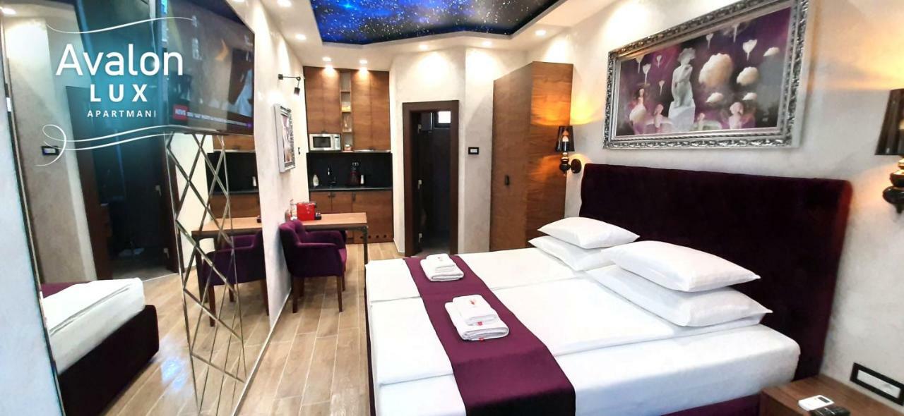 Avalon Lux Studio Apartment Novi Sad Buitenkant foto