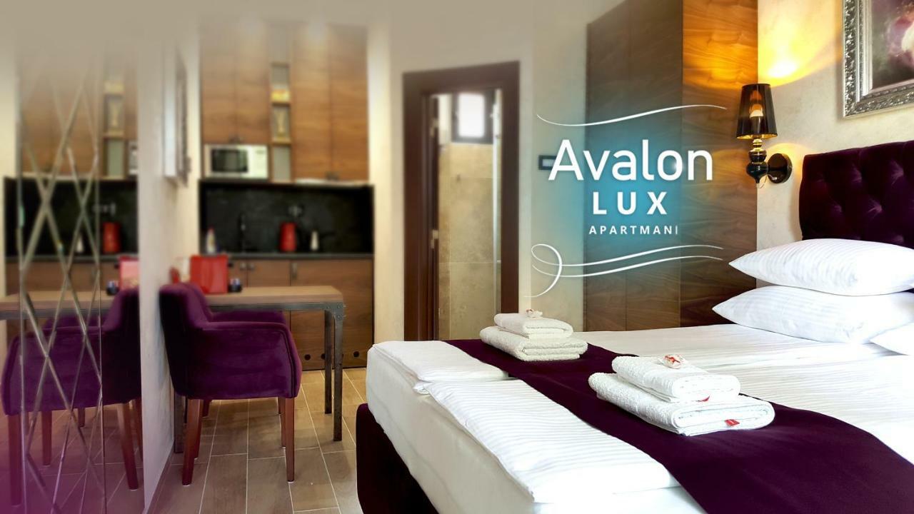 Avalon Lux Studio Apartment Novi Sad Buitenkant foto